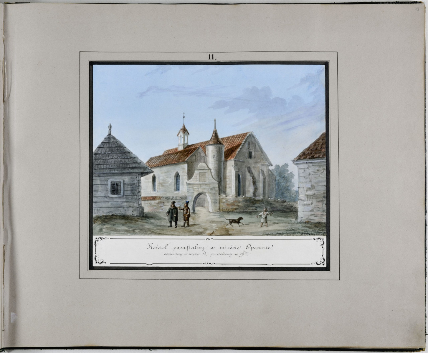 Opoczno-1850-kosciol-parafialny-gub-radomska-scaled