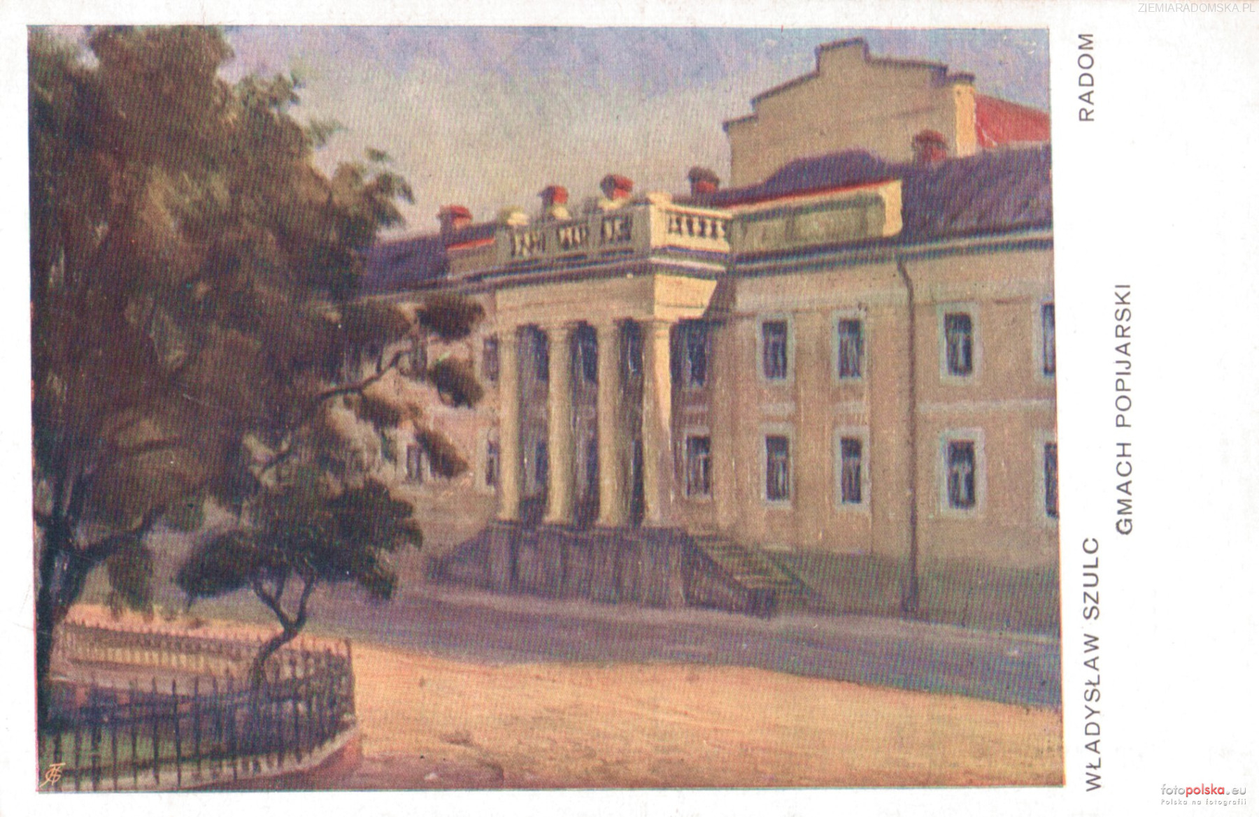 Radom-1926-1928-Rynek-gmach-Popijarski-Widokowki_z_Radomia_1595369_Fotopolska-Eu